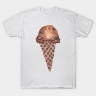 Chocolate ice cream cone T-Shirt